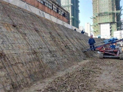 阜南建筑边坡支护